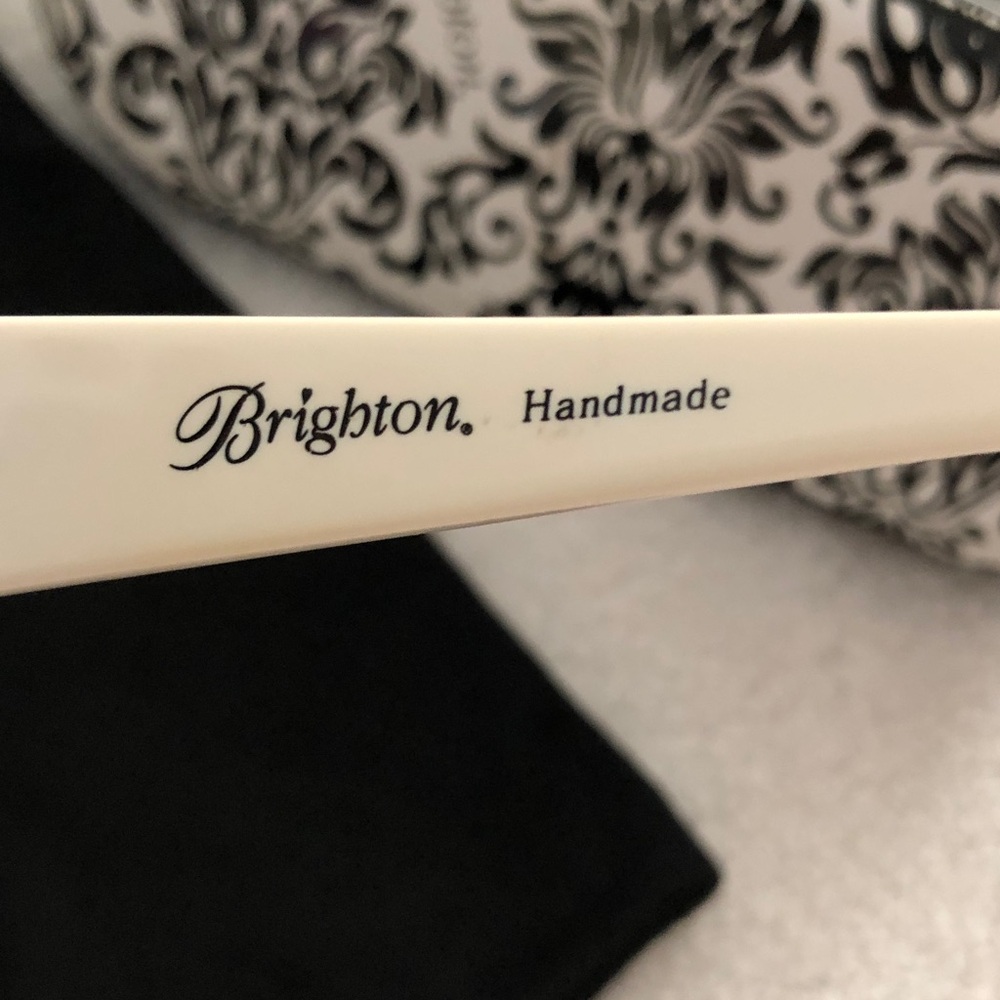 Brighton Twinkle Black White Patterned Sunglasses… - image 5